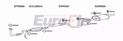 Система выпуска ОГ EuroFlo PRWIR15 1001B